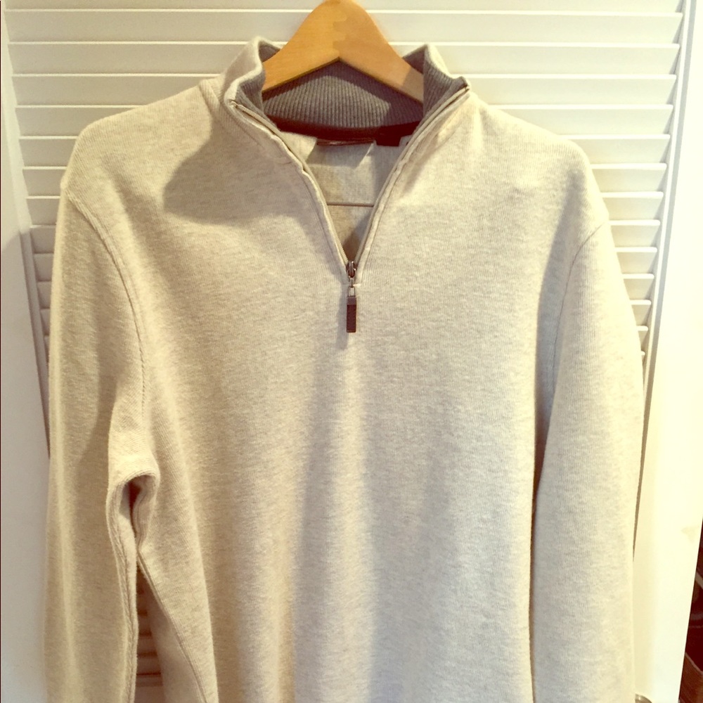 Men’s half zip sweater